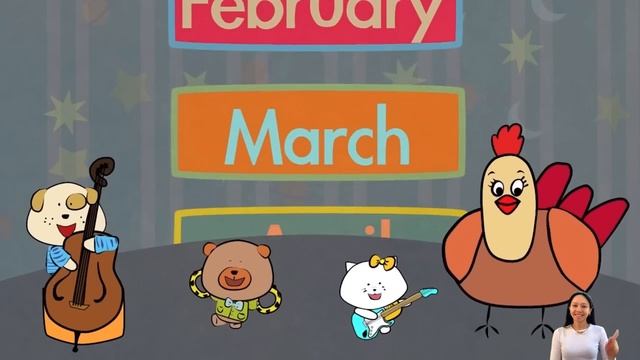Месяцы_на_английском_Months смотреть онлайн