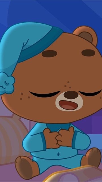 Ночью нужно спать! 🌙🐻 #котеноккнопа #мультфильмдлядетей #котэ #анимация #мультики #трикота смотреть онлайн