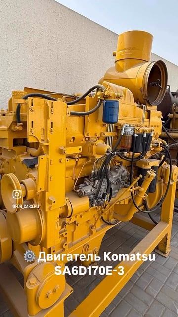 Двигатель Komatsu SA6D170E-3