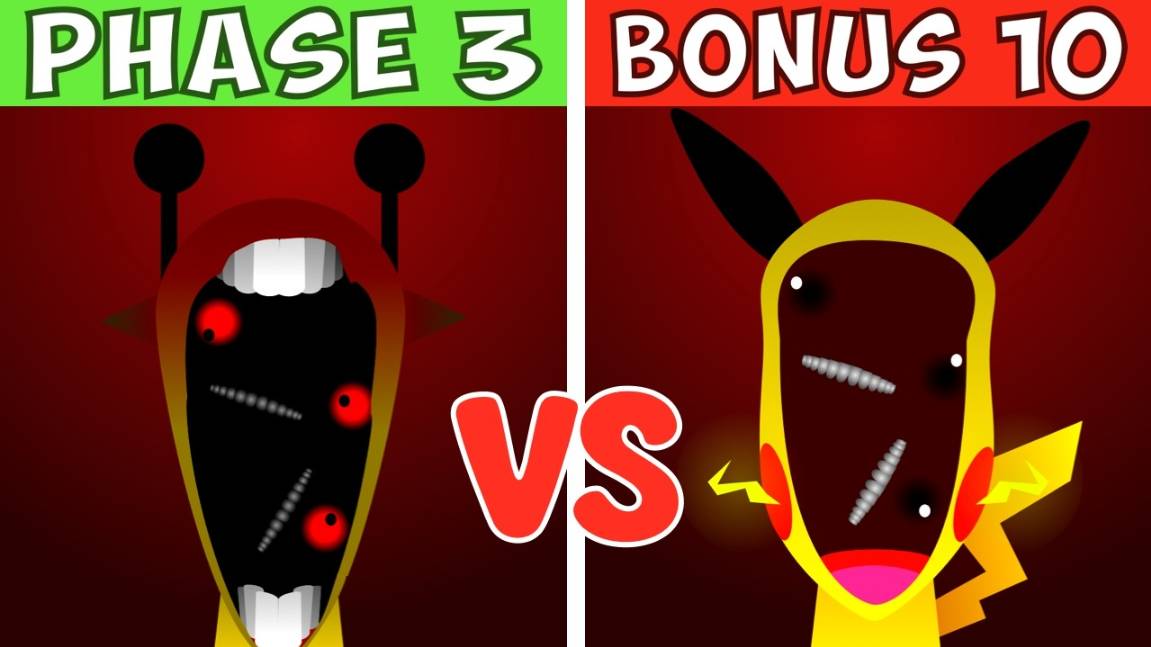 Incredibox Sprunki ｜ Phase 3 VS BONUS 10 смотреть онлайн