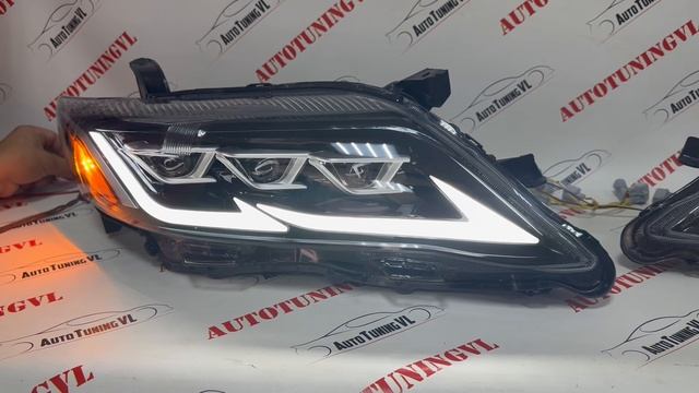 Фары на Camry 40 в стиле Lexus. New дизайн