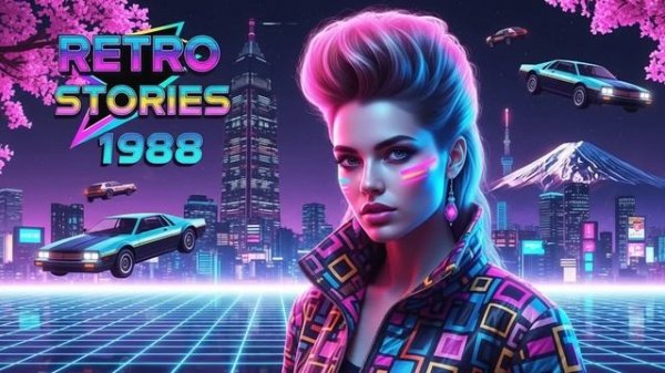 Synthwave Flashbacks Through Neon Dust