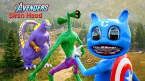 📢 СИРЕНОГОЛОВЫЙ 📢 - МСТИТЕЛИ. SIREN HEAD - AVENGERS.