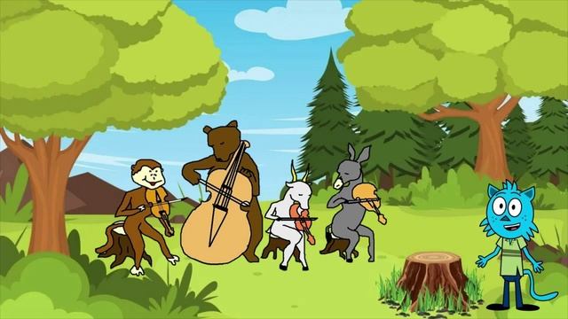 Квартет. Басня. Иван Крылов смотреть онлайн