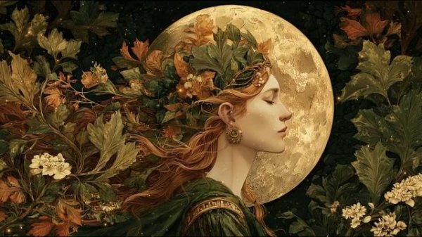The Moon Goddess - Mystical Celtic Ambient Music - Magical, Pagan Witchy Music - Witchcraft