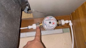 Счётчик воды для фильтра воды Барьер