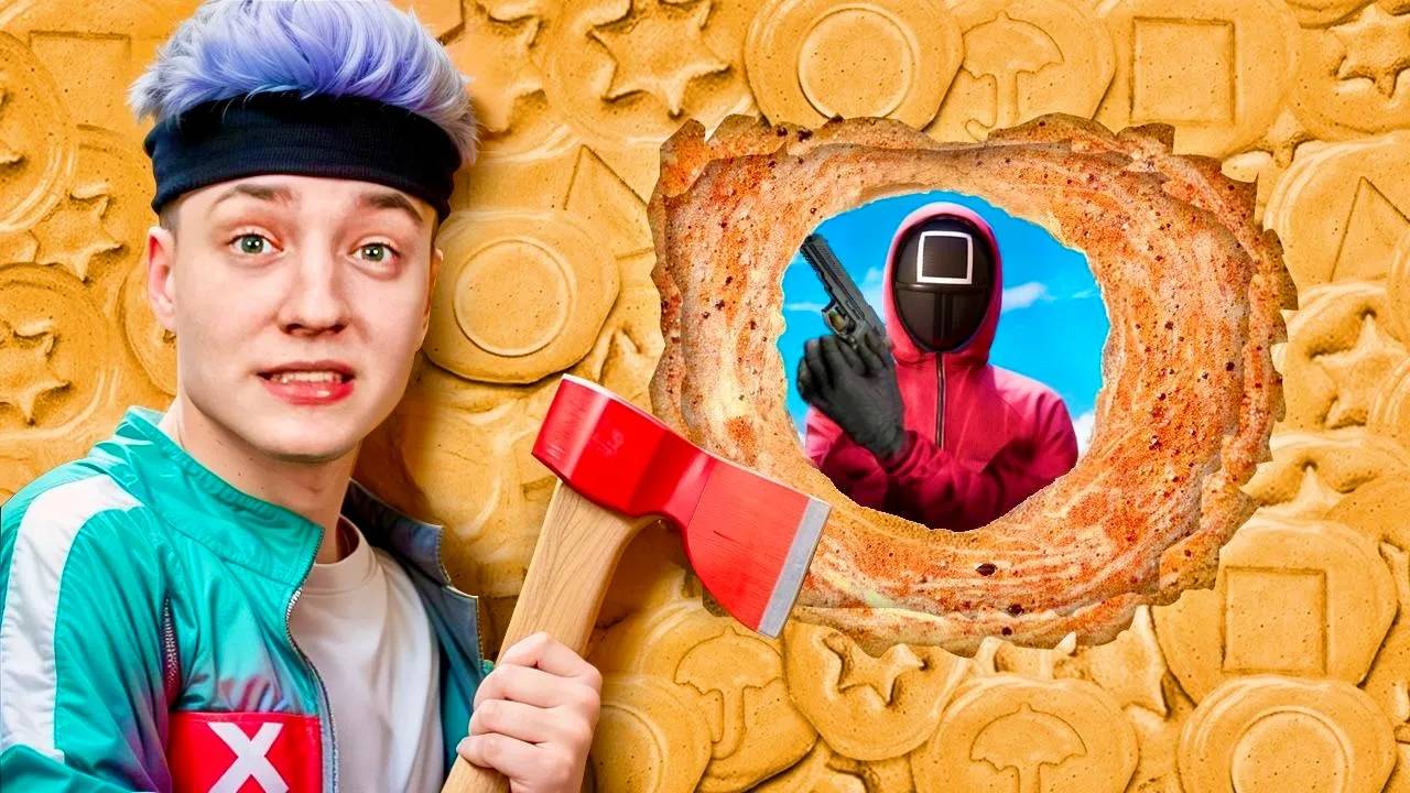 Пытаюсь ВЫЖИТЬ В ИГРЕ КАЛЬМАРА 2 в Майнкрафт... смотреть онлайн