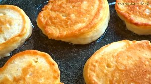 ПЫШНЫЕ ОЛАДЬИ без яиц и дрожжей. СЕКРЕТ пышных оладьев, которые не опадают, Мягкие и Нежные как ПУХ