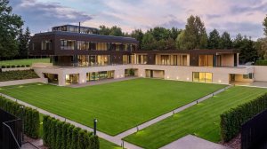 Современная резиденция 2150 кв.м с двумя участками в КП Рублёвские горки