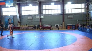 Греко-римская борьба! Вес 38 кг. Тумасян Лев (Новокубанск)-Турк Анзор (Адыгея), 2013-2015 г.р.