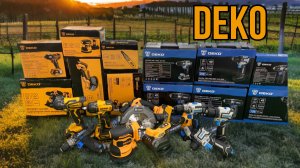 АККУМУЛЯТОРНЫЙ ИНСТРУМЕНТ DEKO. ОТЛИЧНЫЙ ИНСТРУМЕНТ ДЛЯ ДОМА И РАБОТЫ!!!!