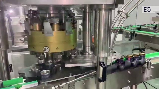 Скоростная укупорочная машина для жестяных банок JSP-200