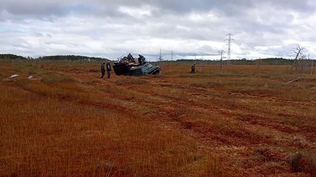 Вытаскиваем застрявшую технику