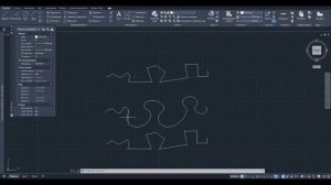 Команда сплайн  в Автокад и опция сглаживание