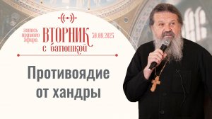 «Хандра». Вторник с батюшкой. Беседа с прот. Андреем Лемешонком 30 сентября 2025