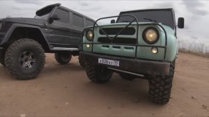 Сравнительный тест УАЗ против Гелендвагена