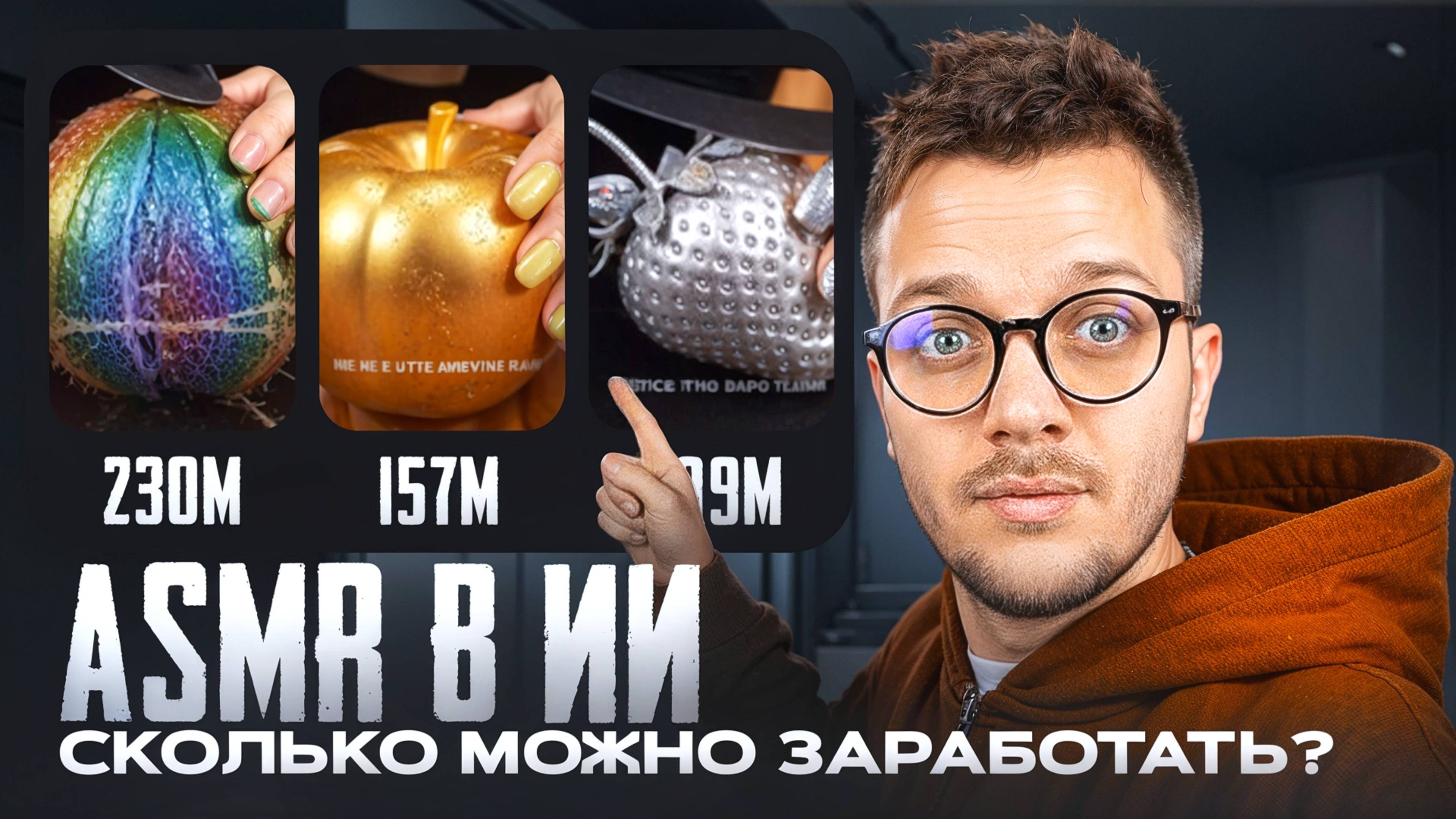 Нейросеть делает АСМР видео за 1 мин (заработок без лица и голоса на asmr) смотреть онлайн