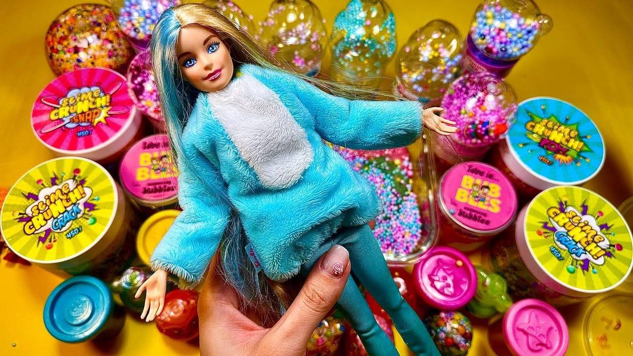 💖 Слайм АСМР 💖 Распаковка слаймов 💖 Микс крутых слаймов 💖 смотреть онлайн