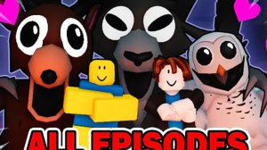 ОЛЕНЬ, СОВА И БАРАН — ДРУЗЬЯ! (Все эпизоды) 99 ночей в лесу. Анимация Roblox