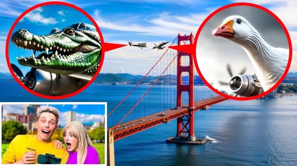 мой дрон снял BOMBOMBINI GUISINI vs BOMBARDINO CROCODILO в Реальной Жизни!