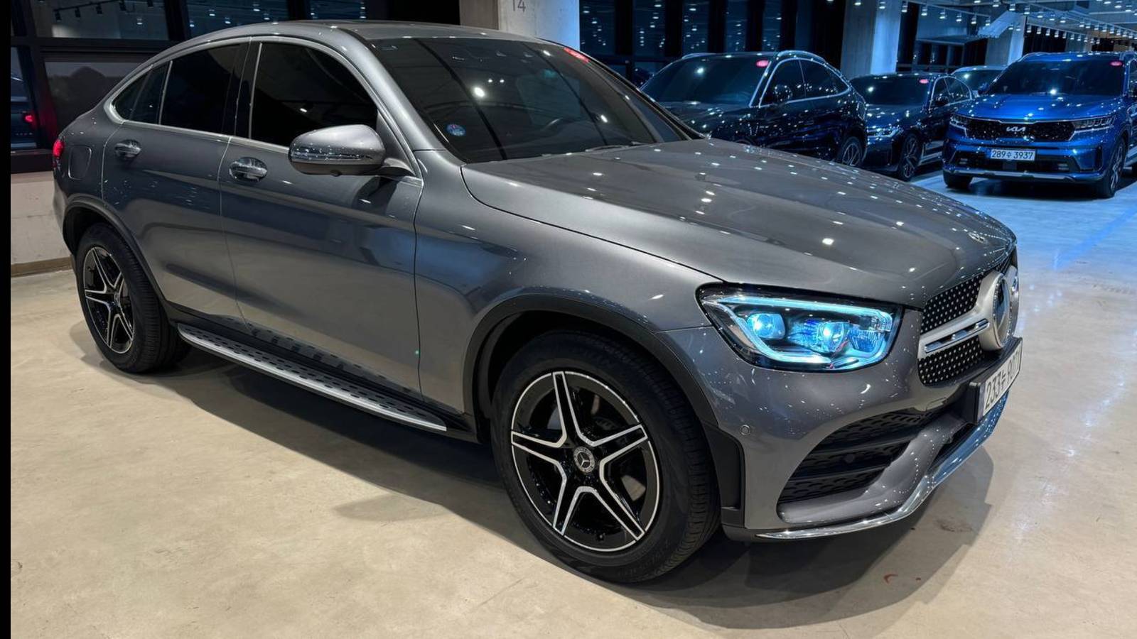 Mercedes GLC 300 из Южной Кореи. Осмотр