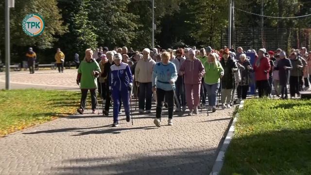 В Новомосковске состоялся фестиваль Северной ходьбы смотреть онлайн