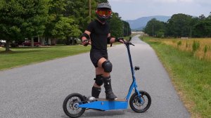 Я построил мощный электросамокат