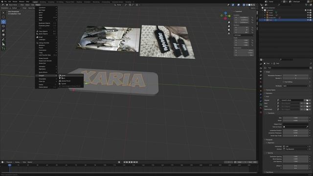 Создание именных бирок в Blender - Короткие уроки 3D принтер №8
