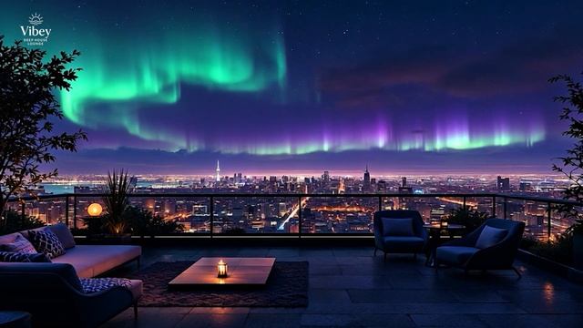 Aurora Night Glow ｜ Deep House & Cosmic Serenity (2-Hour+ Mix)-(1080p30)