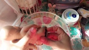 влог с мини реборном /купание силиконового Реборна