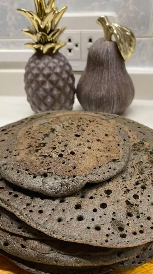 БЛИНЫ ИЗ ЧЕРЁМУХОВОЙ МУКИ без глютена