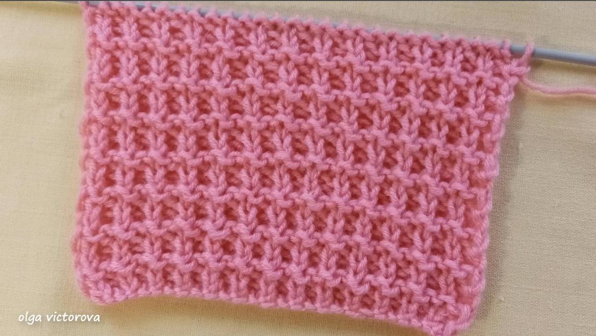 511 Рельефный узор Вязание Узоры спицами смотреть онлайн