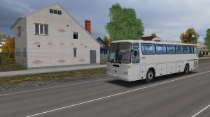 Поездка на Mercedes-Benz O303 Otomarsan по маршруту №354 по карте Большая Деревня 1.1