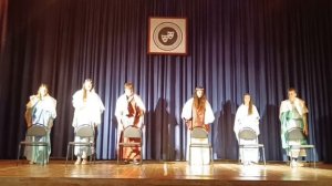 Видео от Театральная студия 'Рампа', Школ № 1161 Софокл "Антигона"