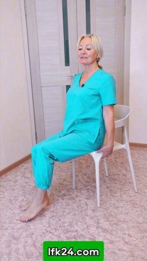 Простое и эффективное упражнение для людей старшего возраста! ✨