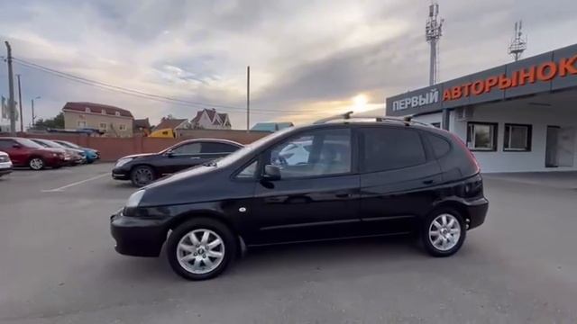 Chevrolet Rezzo 2007 черный XUUUF756170004348 смотреть онлайн