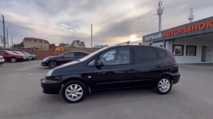 Chevrolet  Rezzo 2007 черный XUUUF756170004348