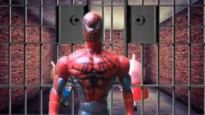 Свинка Пеппа Мультик с игрушками Человек Паук посадил Пеппу и Джорджа в тюрьму Peppa Pig #человек