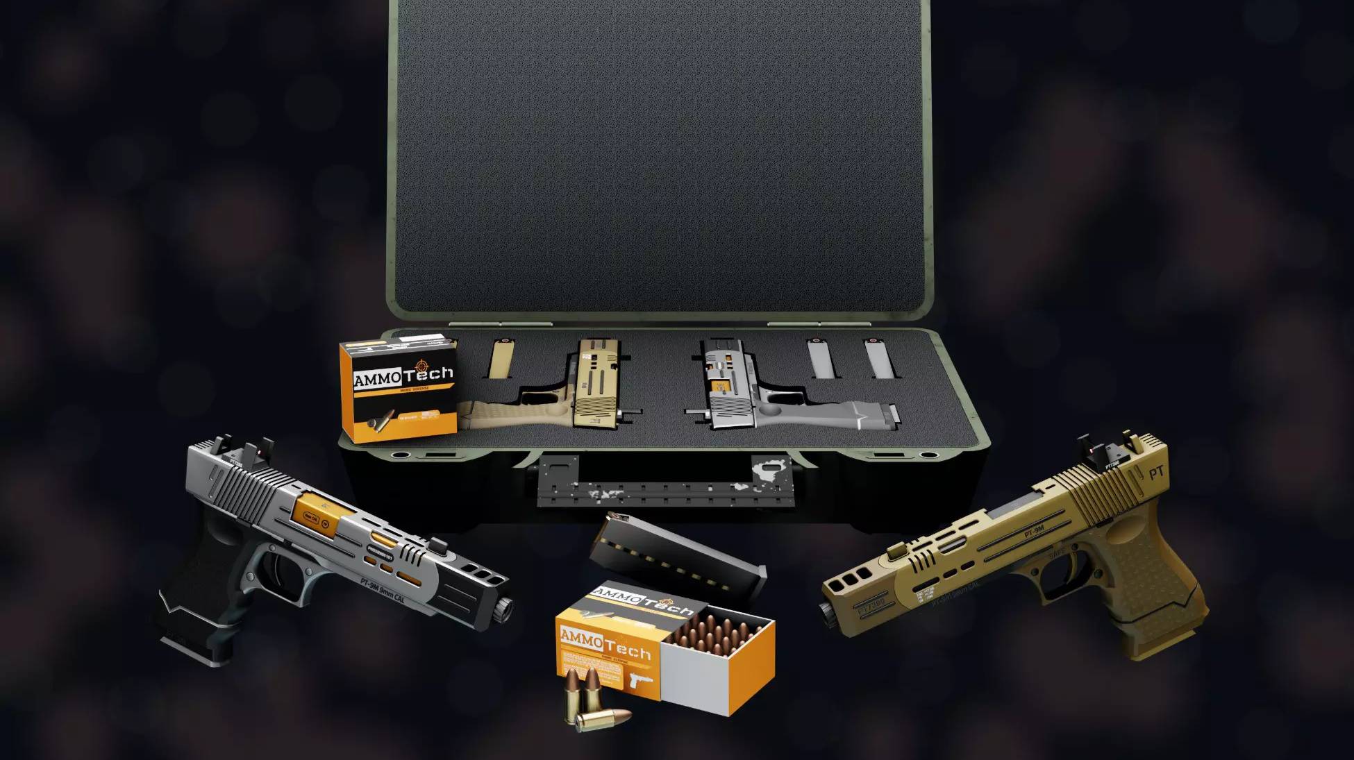 Asset Unity - Weapon NZ PT-9M Pistol