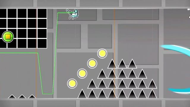 делаю уровень в Geometry Dash смотреть онлайн