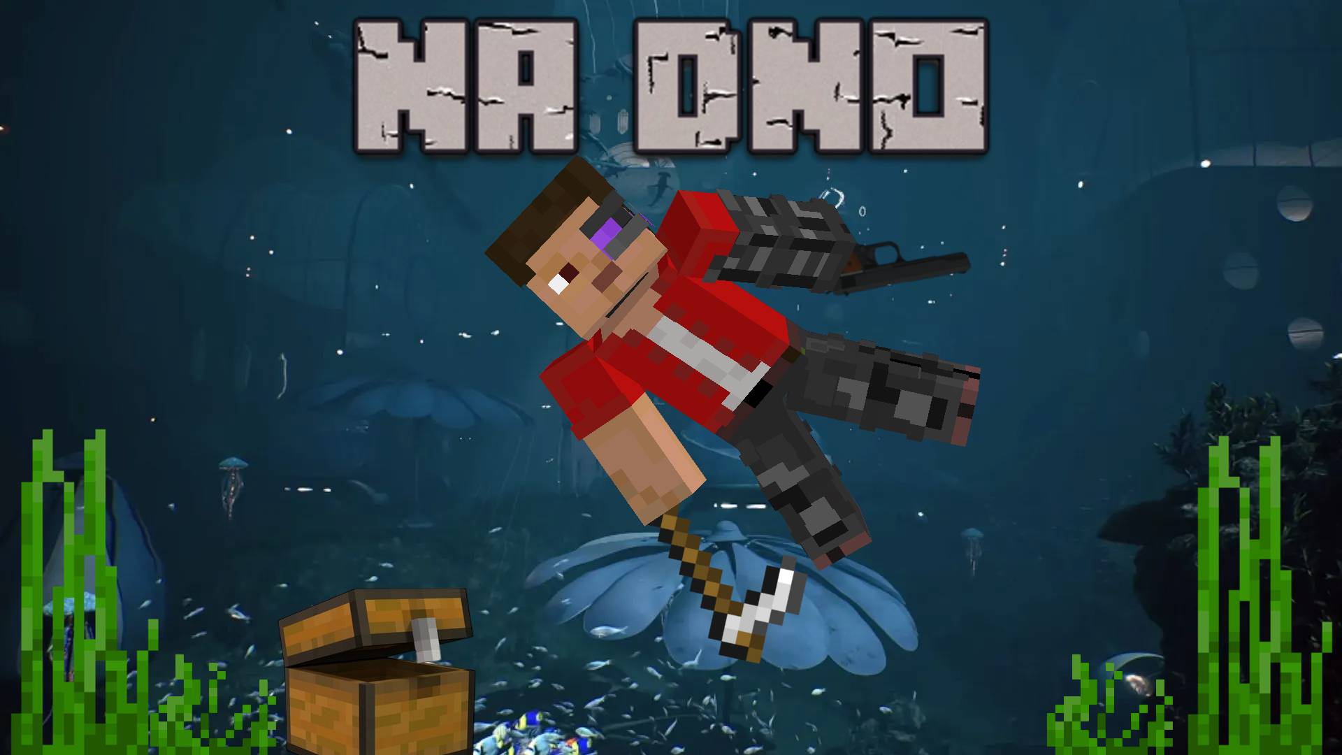 [ Atomic Heart Чары морских глубин - Mincraft Map ] Проект Тритон полное прохождение 1 Глава HDS_PS