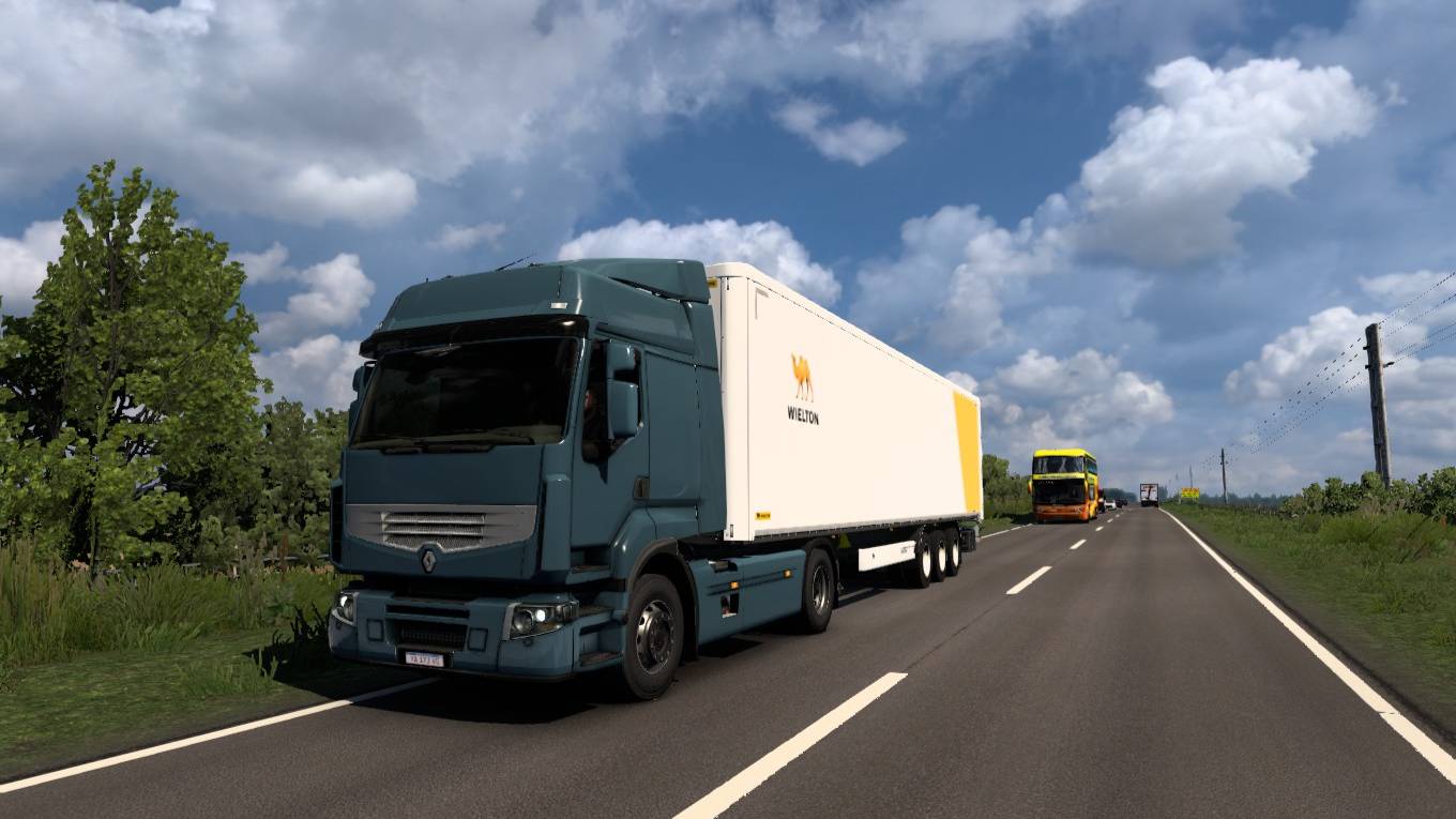 Euro Truck Simulator 2 1.55 Map-CelBo смотреть онлайн