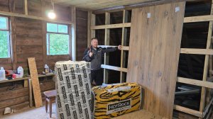 Ремонт в старом доме. Обрешётка для стен - скоро буду утеплять