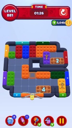 Color Block Jam 881 Уровень