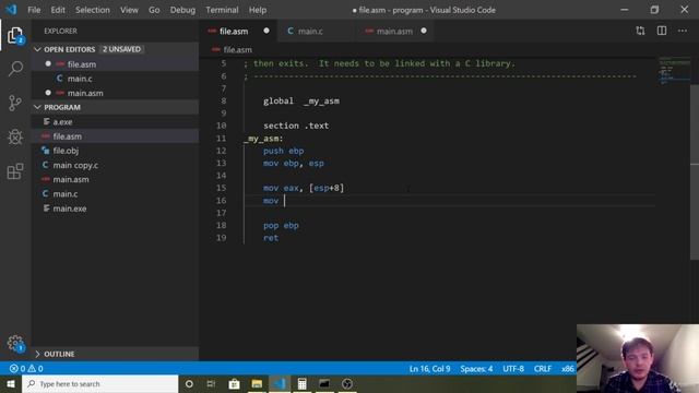 3.6. Pointers In Assembly смотреть онлайн