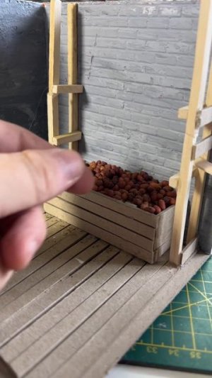 Бабушкин погреб. Миниатюра своими руками