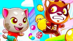 Говорящий Том : за конфетами 🍬 Анджела и ее яркий луч