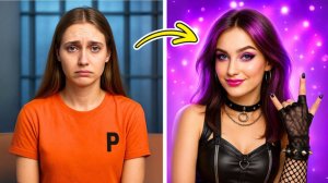 Девушка из тюрьмы превращается в айдола ✨ Секретное преображение 😱💄