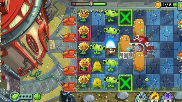 Растения против Зомби 2. Далекое будущее. День 13. смотреть онлайн