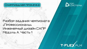 Разбор задания чемпионата «Профессионалы», часть 1 | Видеоцикл «Олимпиадная прокачка»